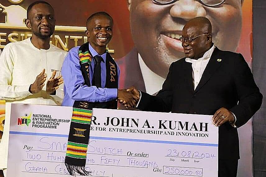 Samuel Naamgwinaa, KIC Agritech Challenge Classic Participant, Wins Top Prize in Presidential Pitch Season 5
