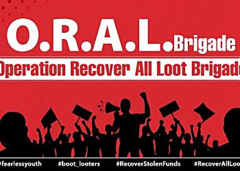 ORAL Brigade protest financial mismanagement at Finance Ministry