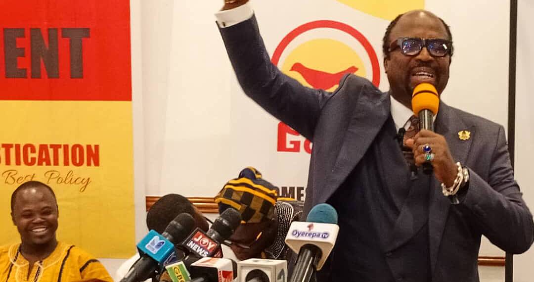 Daniel Augustus Lartey Jnr. Declared Flagbearer of GCPP