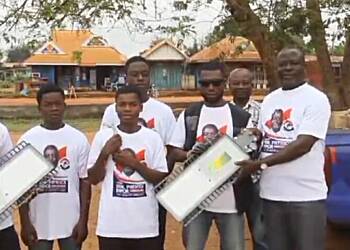 Asutifi North Member of Parliament donates 1000 streetlights to reduce crime rate
