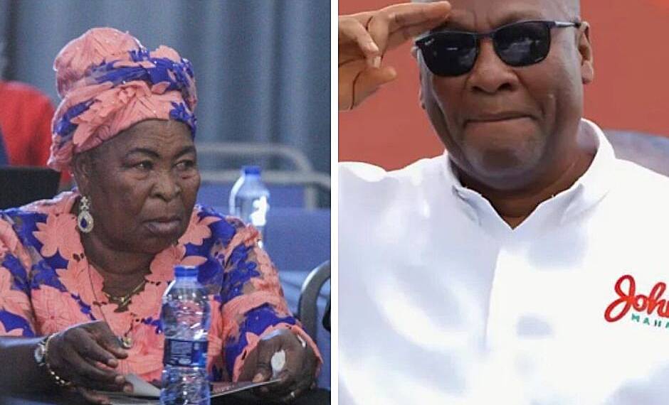 Akua Donkor accuses John Mahama of murder, threatens to sue him for Ghc2 trillion over presidential qualification comment