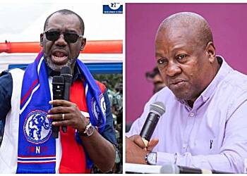 Mahama is the first sitting president to be involved in illegal mining activities - NAPO