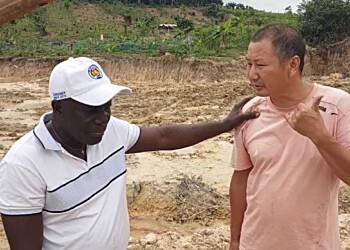Lower Axim Chief arrests 1 Chinese and two Ghanaian illegal miners