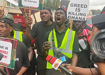#FreeTheCitizens, #SayNoToGalamsey protest enters day 2