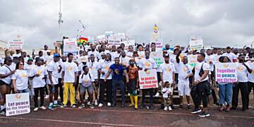 Let Love Lead NGO Successfully Organizes +233 Peace March Ahead of December Elections