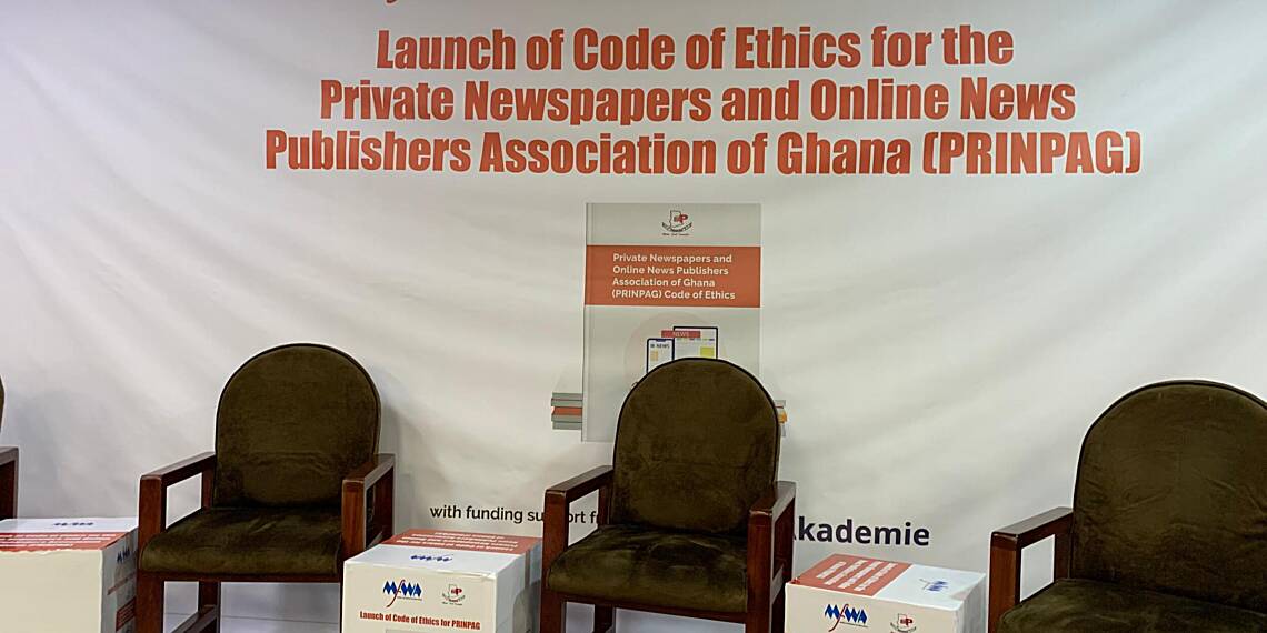 PRINPAG partners MFWA to outdoor revised Code of Ethics for Ghana's media space