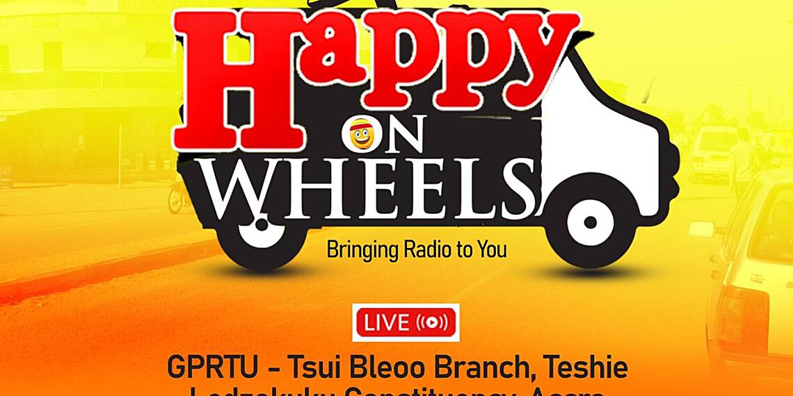 Happy FM set sights on Ledzokuku as next stop for Happy On Wheels