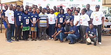 HappyFM/Donewell Insurance organize blood donation drive to increase stock of National Blood Bank