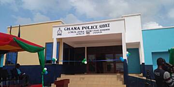 Deputy Minister for Interior commissions District Police Headquarters at Gomoa Oboase