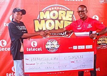 Nine lucky customers win GH¢ 270,000 in Extended Telecel More Money promo in October