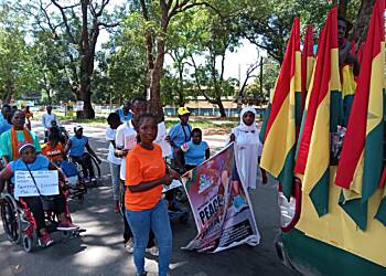 Save the Eye Foundation Ghana embarks on National Disability Peace Walk in Accra