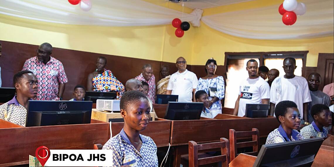 CBG Bridges Digital Gap with Computer Donation to Schools in Agona