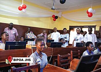 CBG Bridges Digital Gap with Computer Donation to Schools in Agona