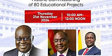 Government to commission 80 Educational projects today