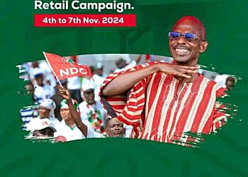 NDC Chair Johnson Asiedu Nketiah begins three-day campaign tour of Ashanti Region