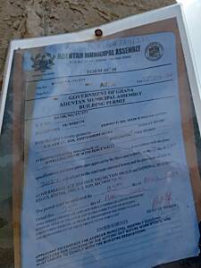 Adjiringanor North Motorway Extension Unauthorized Land Development: Residents Association petitions Adentan Municipal Assembly to halt work