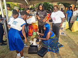 Spice and MYO Global make Heartwarming donation to La Anglican Basic School in Accra