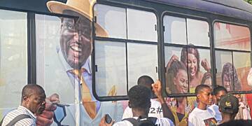 The Luckiest Free Bus promo: Over hundred customers enjoy free bus from Accra to Adenta