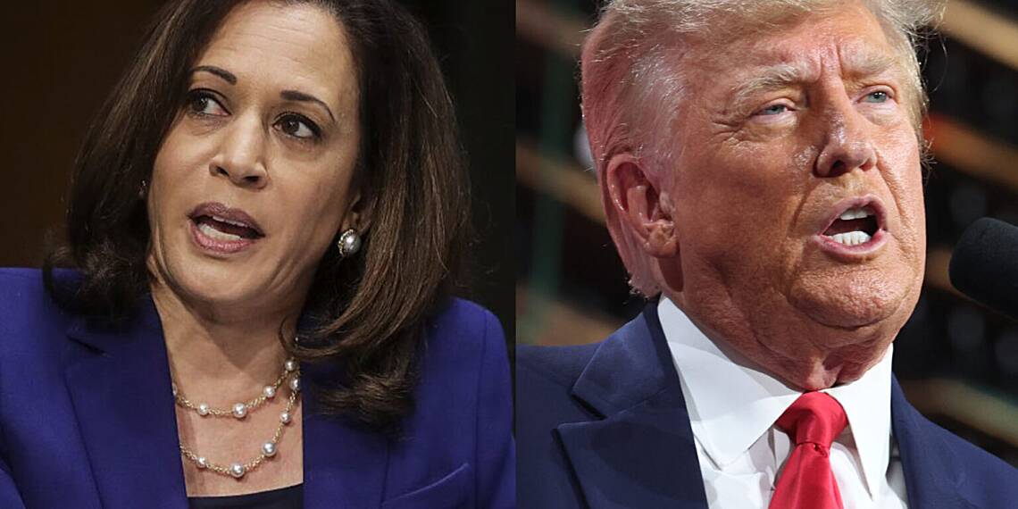 US elections: Harris, Trump tie in first vote on election day