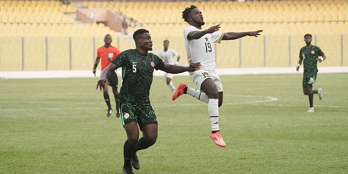 2024 CHAN Qualifiers: Ghana’s Black Galaxies held to a frustrating draw by Nigeria in Accra