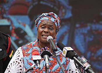 Nana Eyiah dismisses claims of collapsing after losing her seat