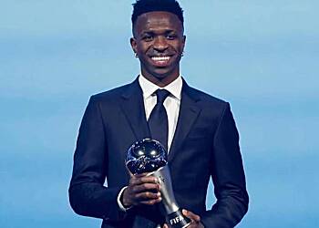Vinicius Jr wins Fifa Best men’s Player of the Year