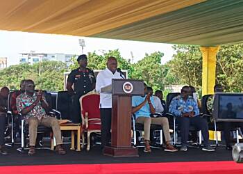 Prez. Akufo Addo cuts sod for Heroes Park project