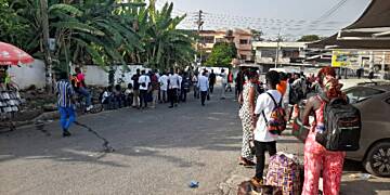 Election 2024: Hundreds stranded at NPP headquarters over transportation woes