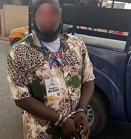 Man arrested for carrying weapon at Okaikwei South polling station