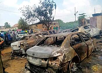 Bogobiri fire contained: One dead, seven injured