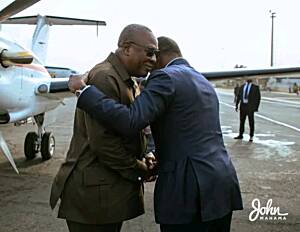 John Mahama visits Togolese President ahead of January 7 inauguration