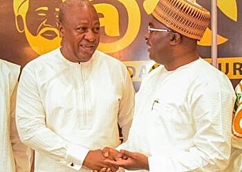 Call your supporters to order- Bawumia to Mahama