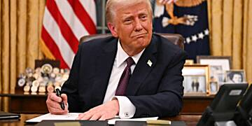 Trump defends new tariffs in congress speech