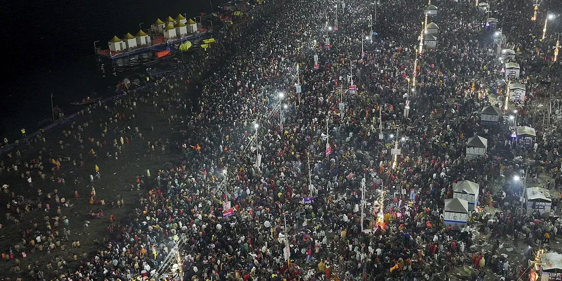 India: At least 30 killed and 60 more people injured in crush at Kumbh Mela pilgrimage
