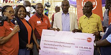 Absa Bank Supports Kantamanto Traders with GHS 150,000