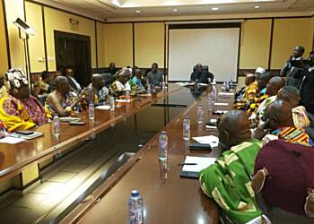 President Mahama engages National House of Chiefs