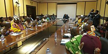 President Mahama engages National House of Chiefs