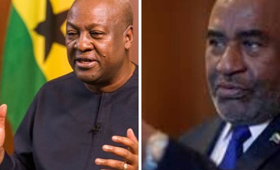 There must be free movement of goods between our countries- Prez. Mahama to Comoros President