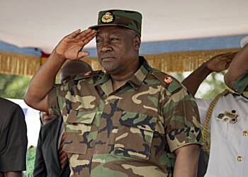 Lead with Integrity and uphold high standards of professionalism- Mahama urges newly commissioned officers