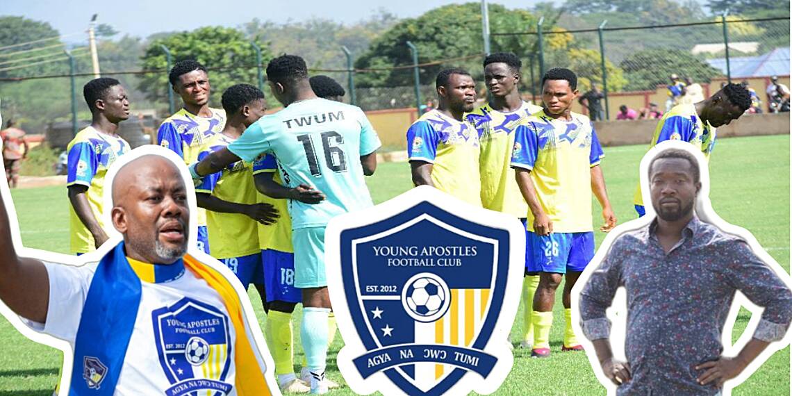 Sammy Anim Addo is not the president of Young Apostles - CEO Gerald Damoah Domfeh clarifies