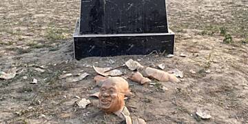 NDC denies involvement in vandalism of Nana Akufo-Addo’s statue