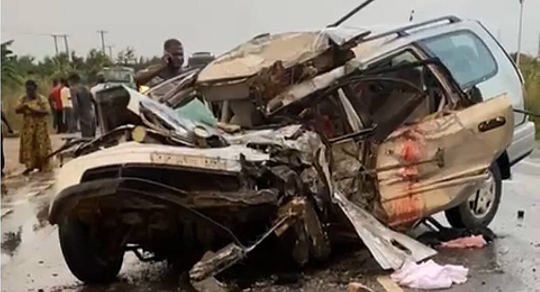 Car accident at Gomoa Otsew leaves two passengers dead