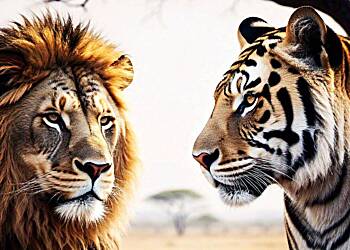 The greatest PR heist in nature: How lions stole the tiger's thunder