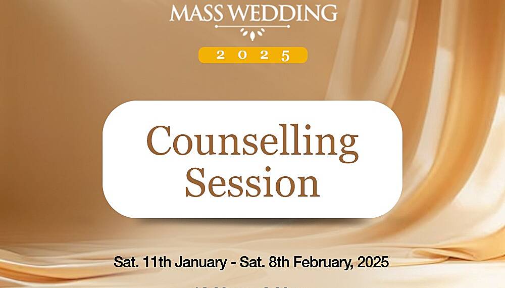 Happy 98.9fm commences counselling sessions for 19th annual mass wedding as registration closes