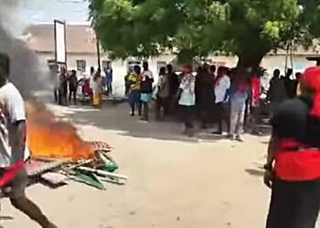 Angry NDC supporters vandalize Effutu Constituency Office over appointment snub