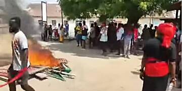 Angry NDC supporters vandalize Effutu Constituency Office over appointment snub