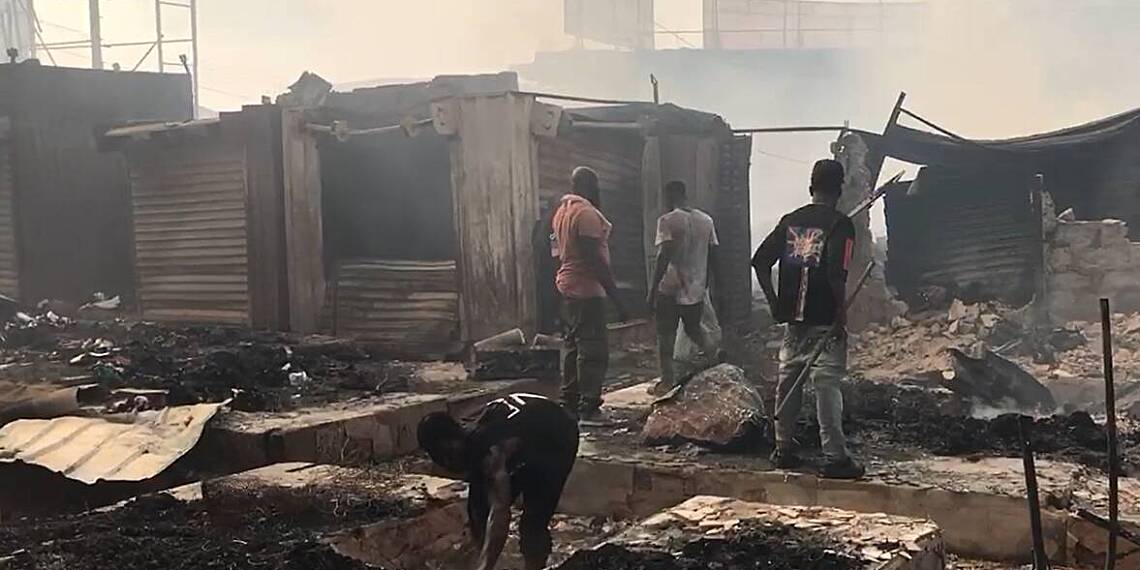 NPP or NDC might have caused the Kantomanto fire- Asamoah Gyan