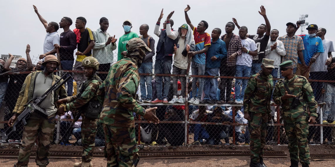 Dozens of runaway Congo soldiers face trial on violence charges