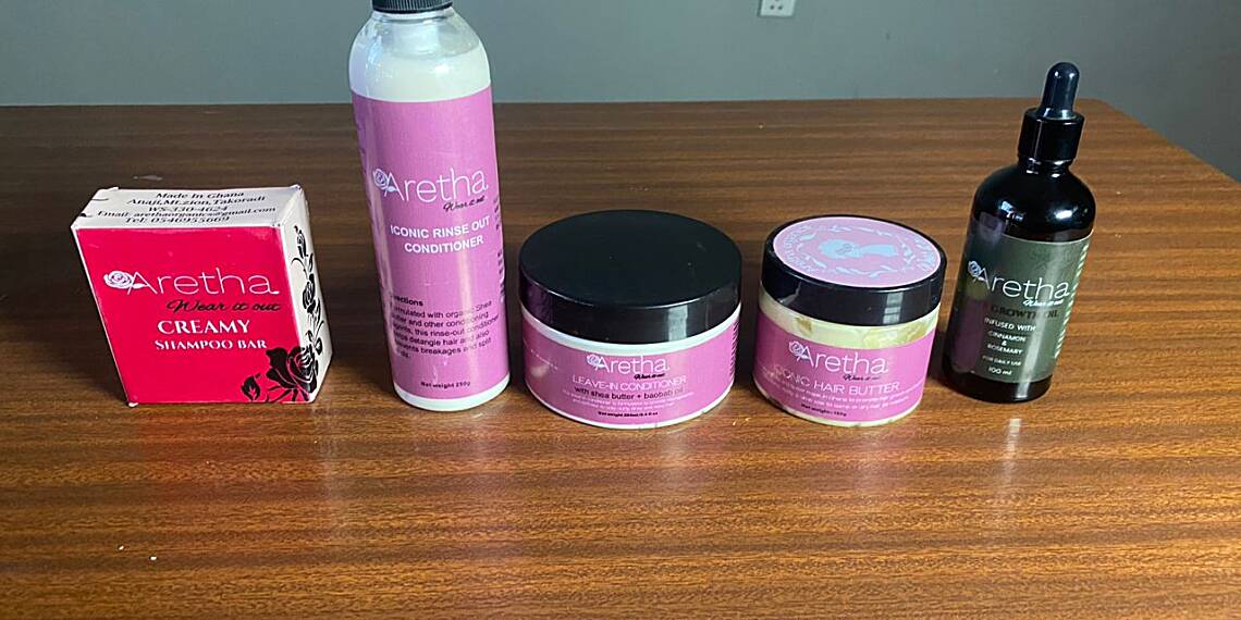 Aretha Forson, a KIC start-up promoting sustainability in haircare industry