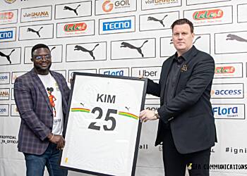 Ghana Football Association unveils Kim Lars Björkegren as new Black Queens coach